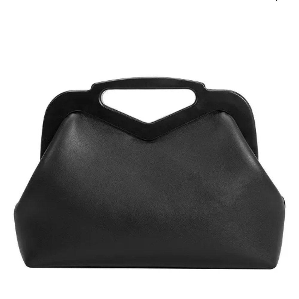 Melie Bianco Angie Black Small Crossbody Bag